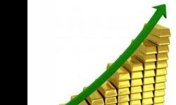 قیمت طلا سومین هفته متوالی افزایش یافت